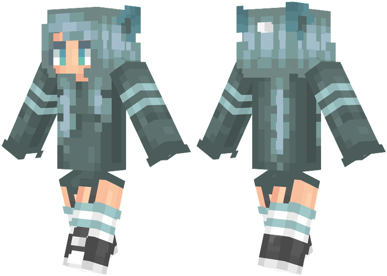 Cat Ears - Minecraft Puppet Fnaf Skin (804x576), Png Download