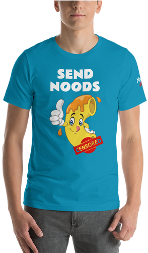 Send Noods Mac N Cheese Shirt - T Shirt Pocket Mockup (500x500), Png Download
