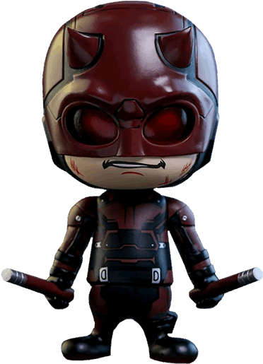 Daredevil Cosbaby Vinyl Hot Toys Figure - Cosbaby Hot Toys (600x600), Png Download