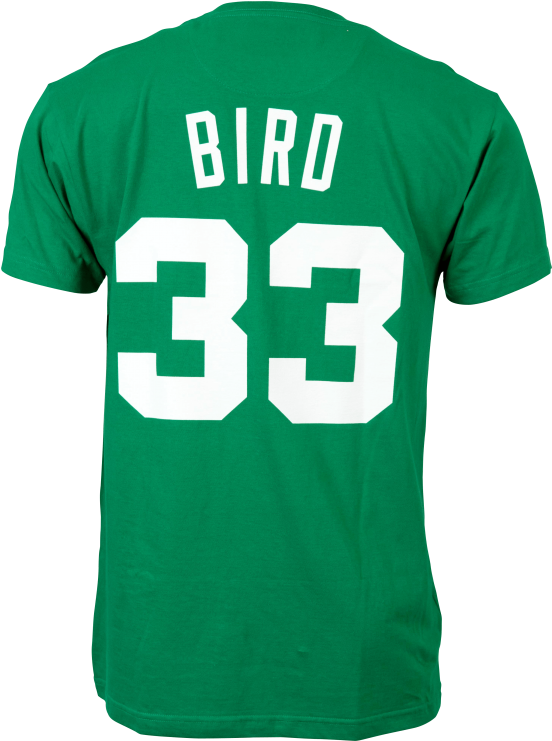 Mitchell &amp - Larry Bird Celtics Shirt (740x740), Png Download