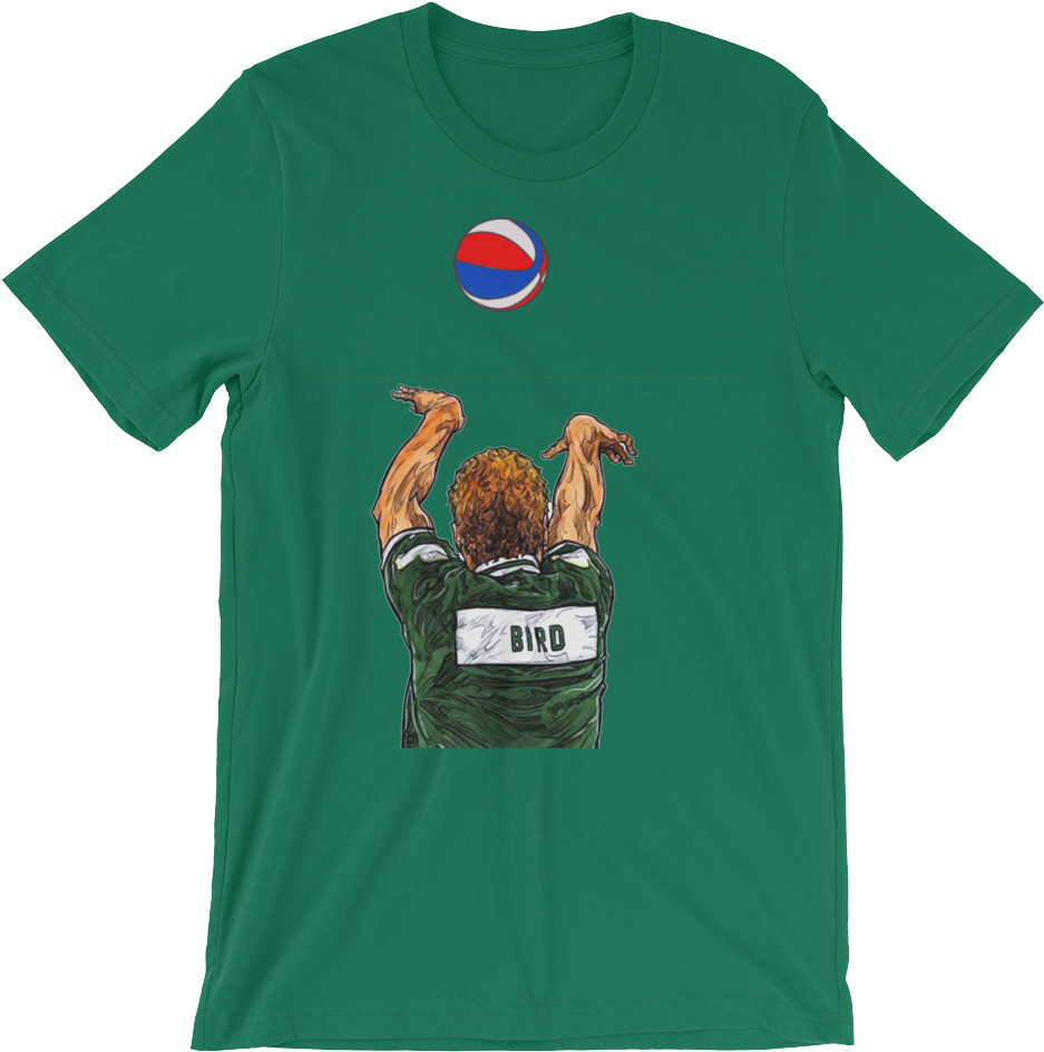 Larry Legend "3 Point Contest" - World Environment Day Tshirt (1000x1000), Png Download