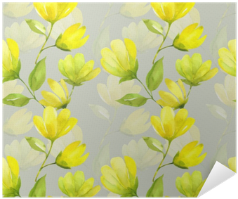 Floral Seamless Pattern Watercolor - Watercolor Painting (400x400), Png Download