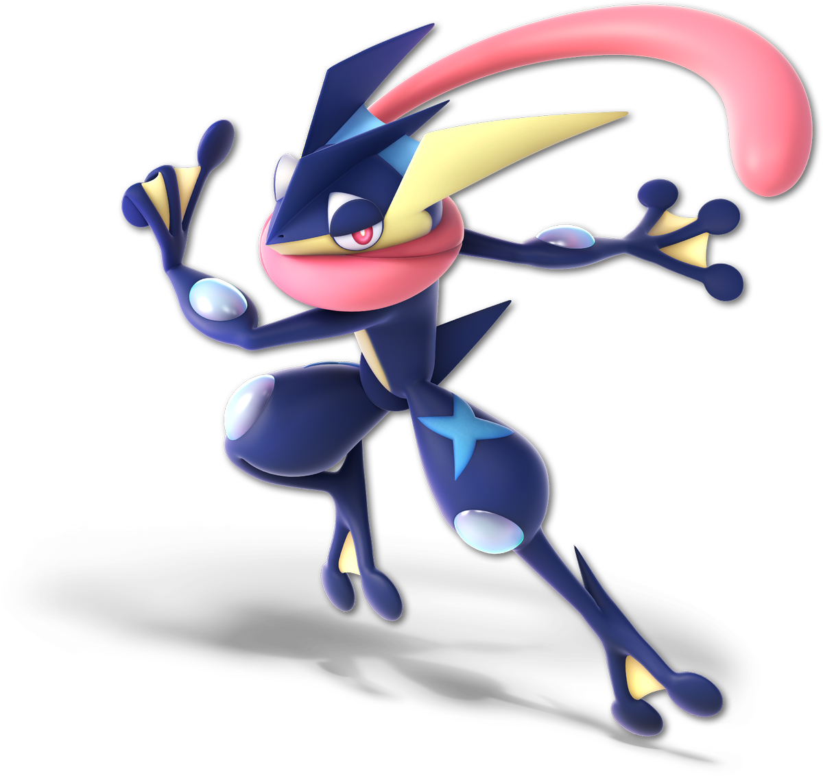 14/16 Villager, Mega Man, Wii Fit Trainer, And Little - Super Smash Bros Ultimate Greninja (1200x1132), Png Download