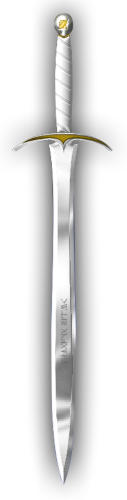 Middle-earth Weapons And Armour - Taru Sormusten Herrasta Miekat (250x983), Png Download