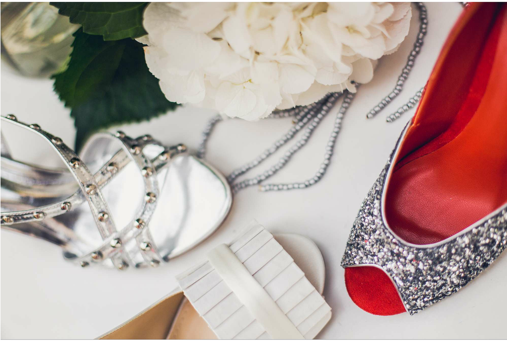 Pearl And Stud Wedding Bridal Shoes 1 1 - Wedding (1000x1000), Png Download