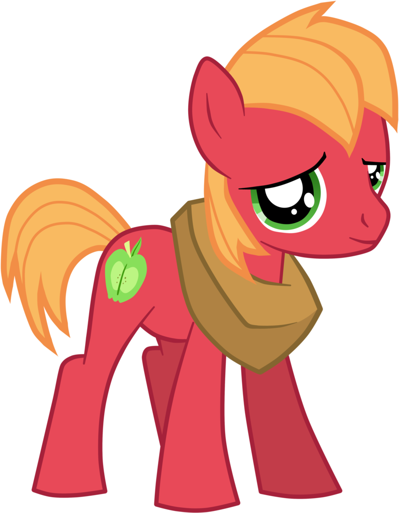 Jennieoo, Big Macintosh, Colt, Earth Pony, Male, Pony, - Mlp Young Big Mac (804x1024), Png Download