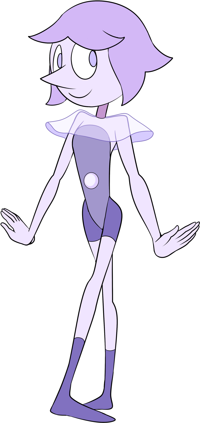 Amethyst's Pearl - Posibles Perlas Steven Universe (1193x1920), Png Download