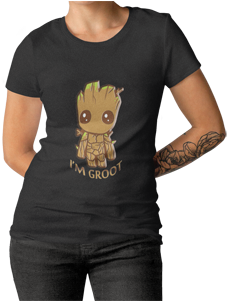Baby Groot - Baseball Mom Shirts | Baseball Mom Apparel | Game Day (400x300), Png Download