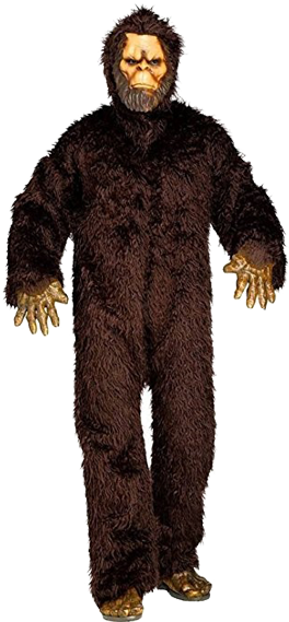 Irritated Bigfoot Suit - Bigfoot Costume (320x582), Png Download