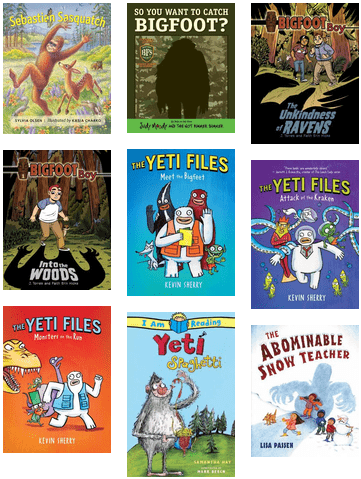 Yetis, And Bigfoot And Sasquatch Oh My - Abominable Snow Teacher [book] (436x524), Png Download