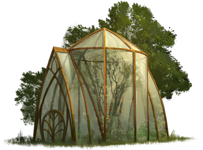 Py'len's Greenery - Tree (450x365), Png Download