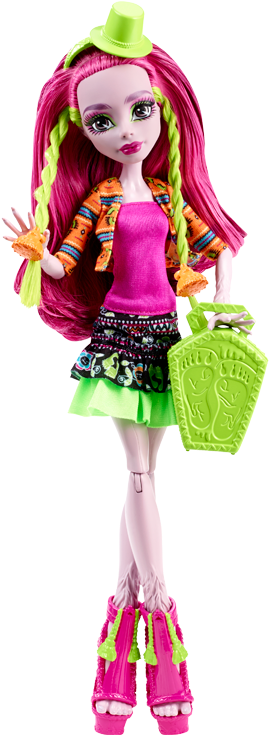 Monster High Marisol Coxi (480x770), Png Download