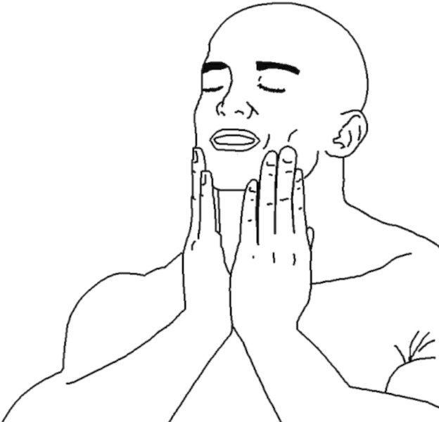 Feelsgoodman - Mmmmmm Yes (662x600), Png Download