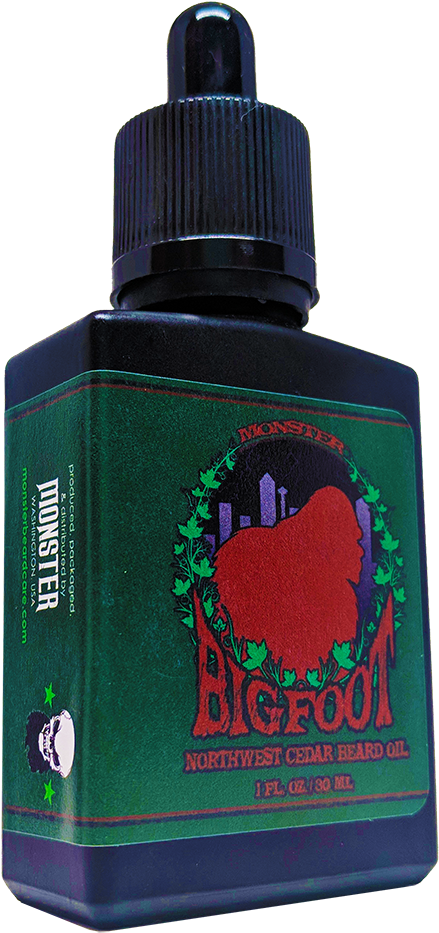 Bigfootbeardoil2 A70084f6 9980 4ace 9c5d 1f0c8d8456bd - Beard Oil (1000x1000), Png Download