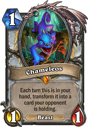 Chameleos Card - Chameleos Hs (300x429), Png Download
