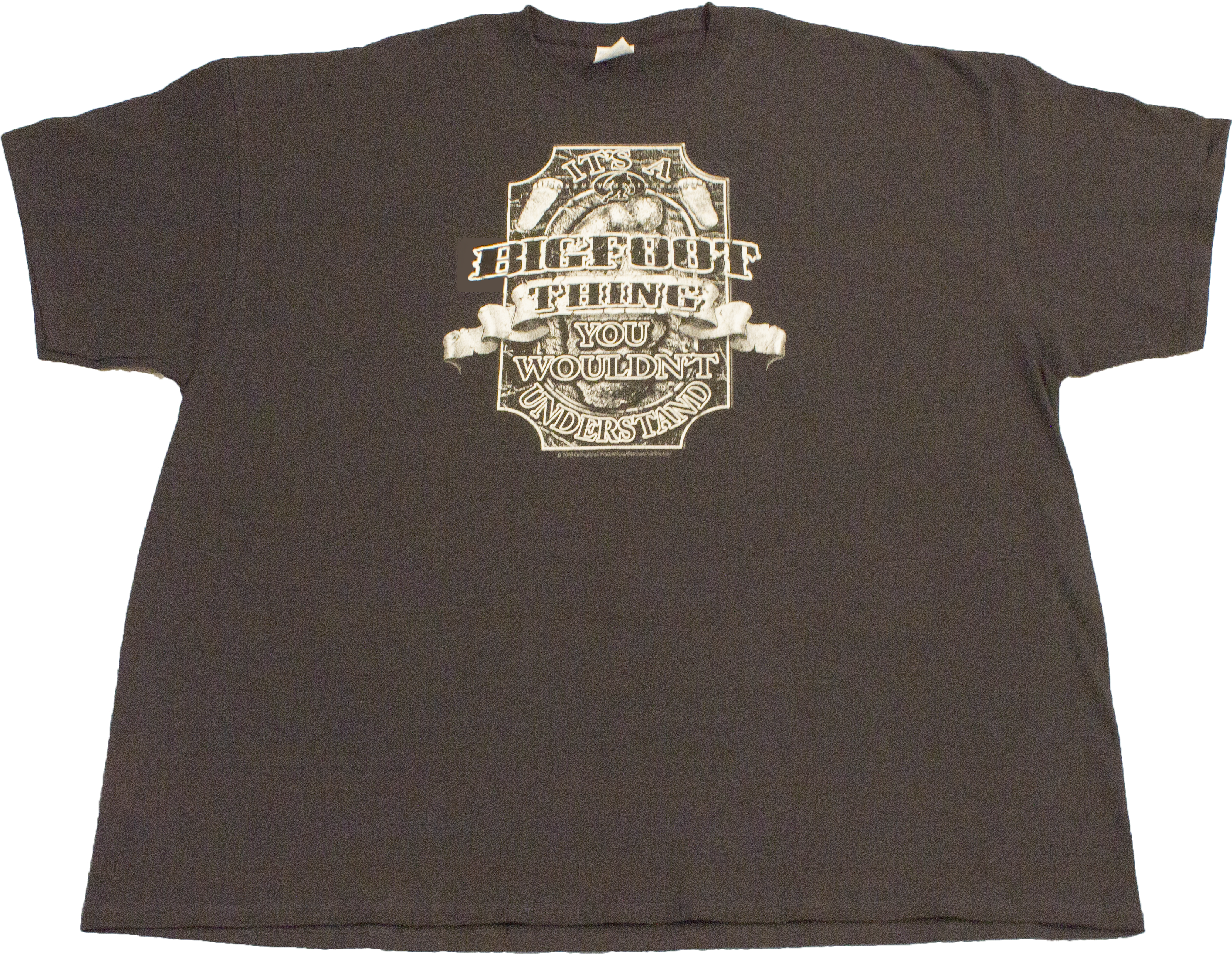 Bigfoot Thing Tshirt (3411x2520), Png Download