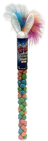 Trolli Crazy Hair Bunny Ears Tube With Sour Bites Fruitz - Trolli Sour Bites Fruitz (500x500), Png Download