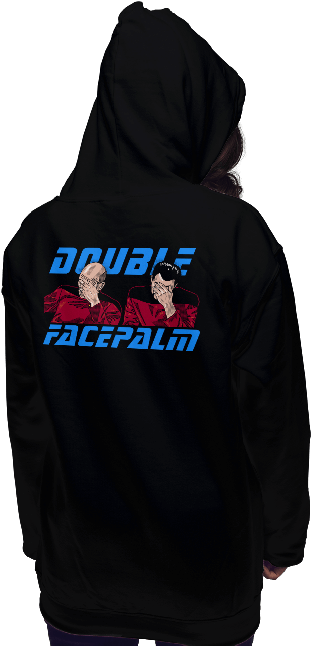 Double Facepalm - Shirt (650x650), Png Download