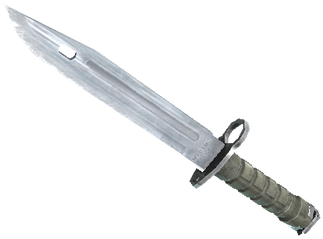Csgo Knife Bayonet Stock - Bayonet Stained Ww (360x360), Png Download