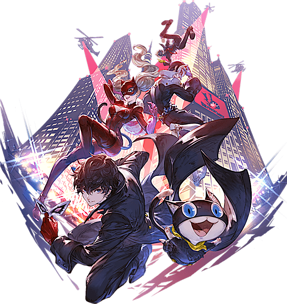 8 Replies 1,621 Retweets 3,255 Likes - Granblue Fantasy Persona 5 (960x1032), Png Download