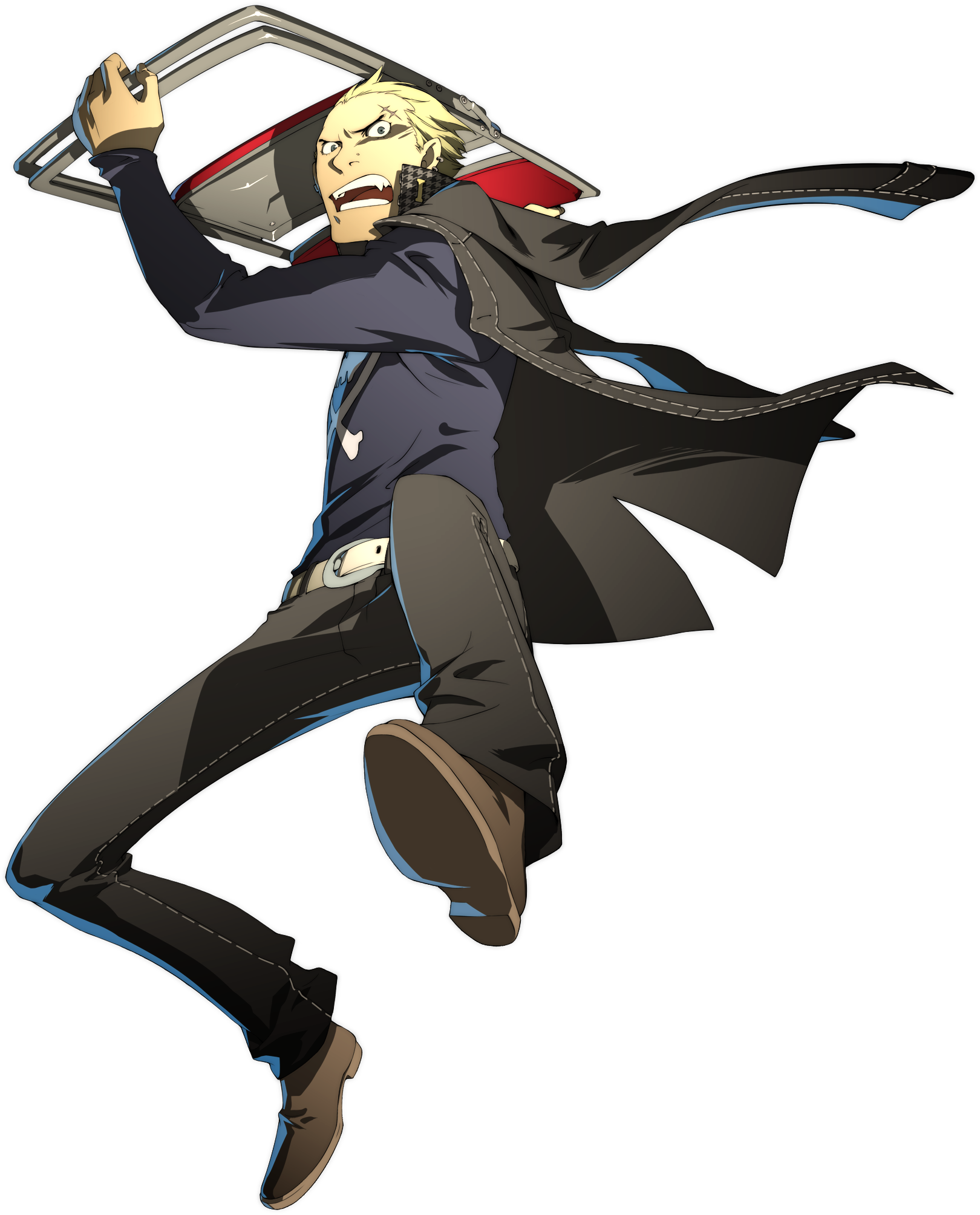 And Naoto From Persona - Kanji Persona 4 Weapon (1620x2009), Png Download