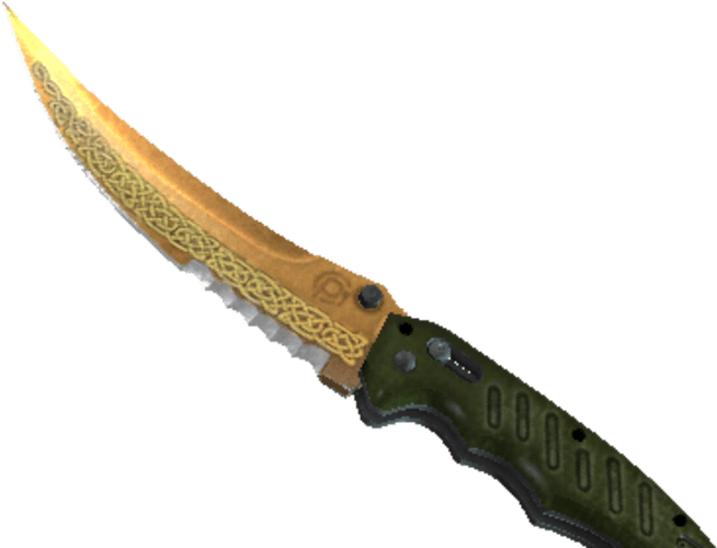 The Lore Skin - Flip Knife Lore Ft (912x516), Png Download