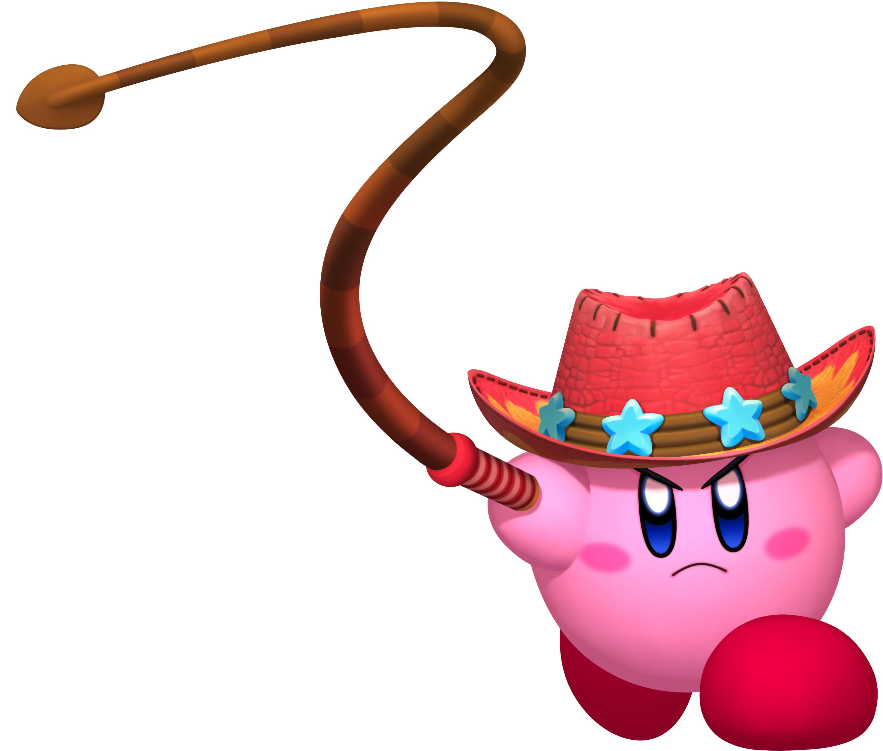 Bell Kirby Whip Kirby = Senor Ding-dong - Kirby Return To Dreamland Whip (3000x2616), Png Download
