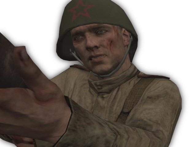 Cod Ww2 Character Png - Dimitri Petrenko Cod Waw (622x477), Png Download
