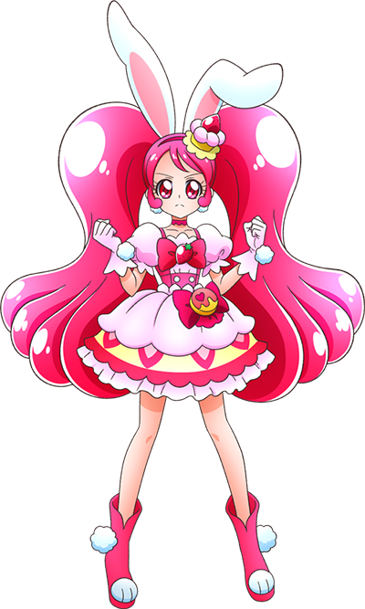 Puzzlun Whip Artwork - Cure Miracle Cure Whip (400x667), Png Download