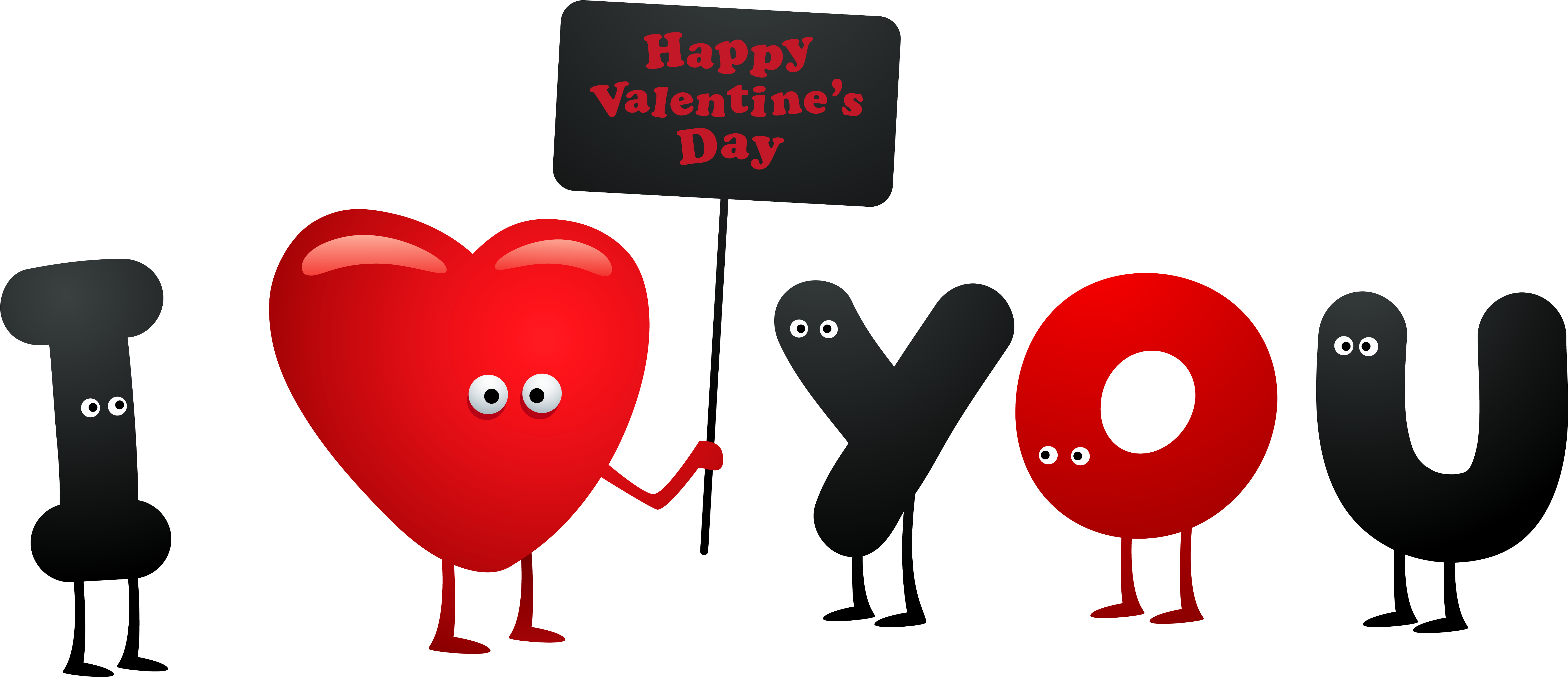 Valentines Day Things (6055x2691), Png Download