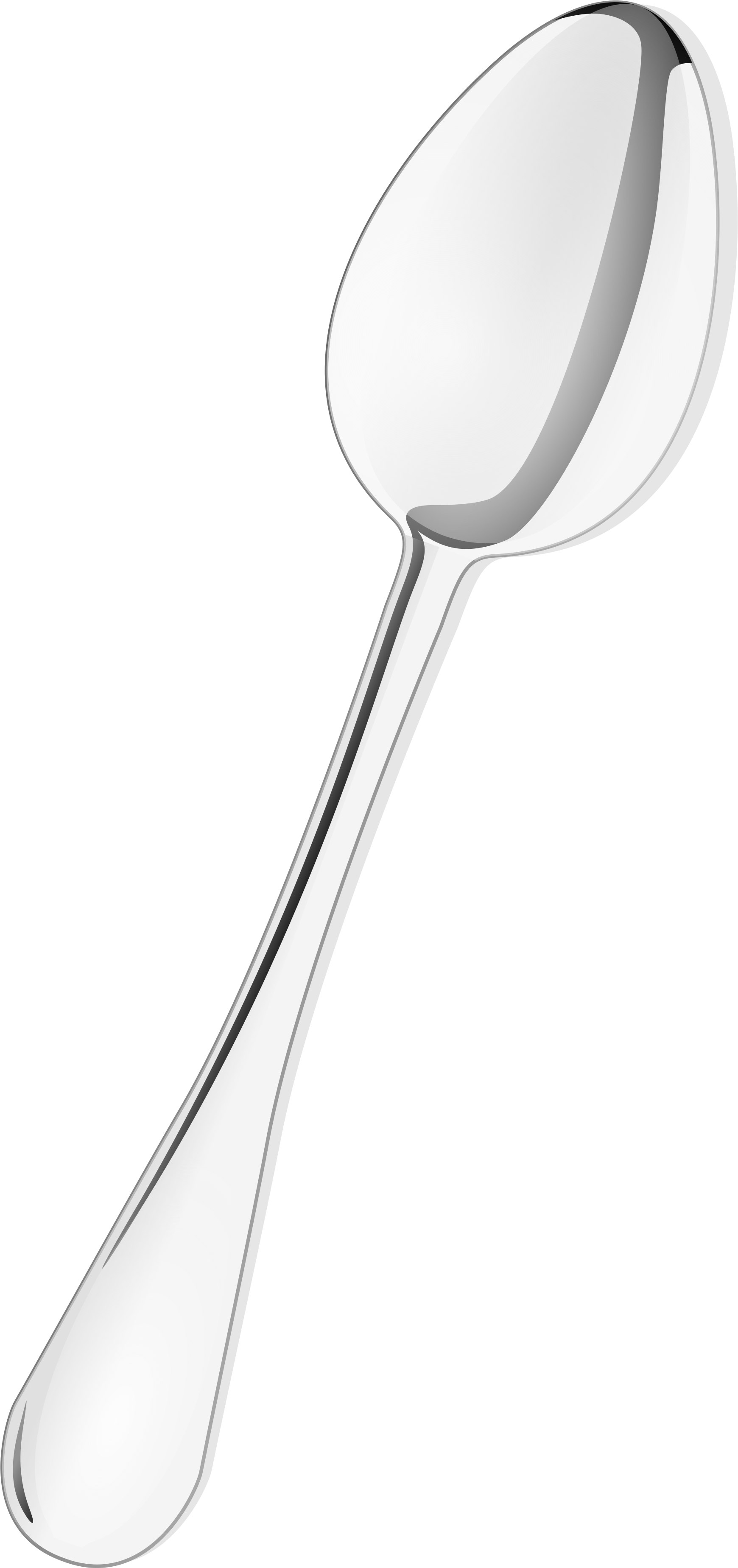 Open - Metal Spoon (2000x3960), Png Download