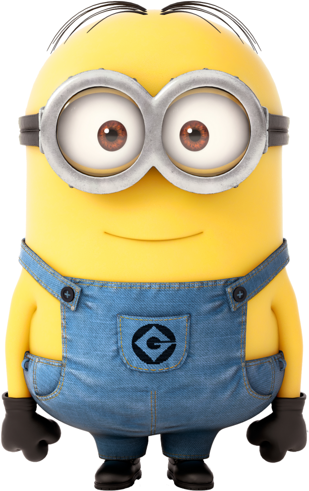 Minions Png Transparent Image - Minion Stuart (644x1024), Png Download
