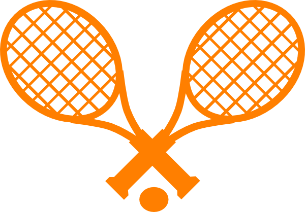 Tennis Racket Clip - Badminton Clipart Png Racket (600x418), Png Download