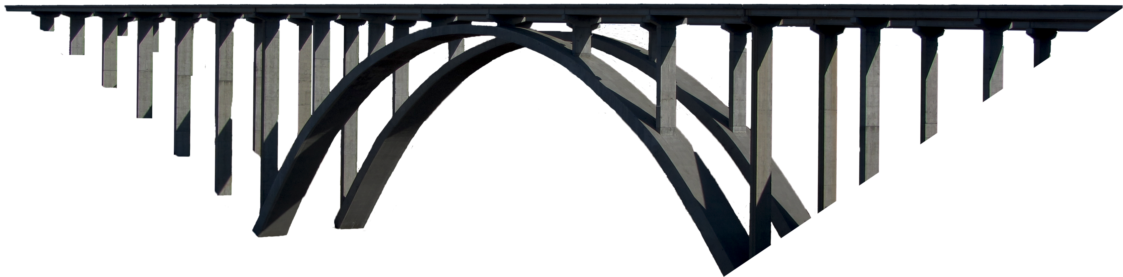 Bridge Png (3879x1065), Png Download