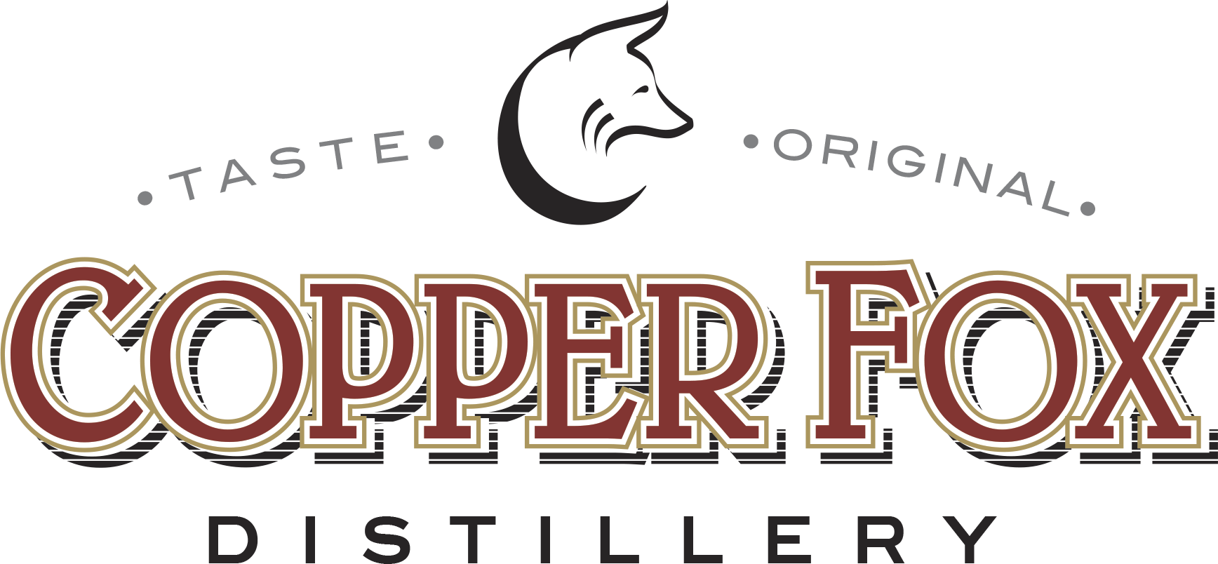 Download Copper Fox Logo For Online Copper Fox Distillery Logo Full