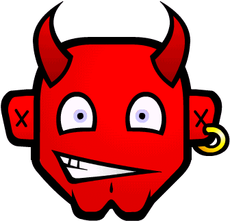 Devil Png Gif (377x409), Png Download