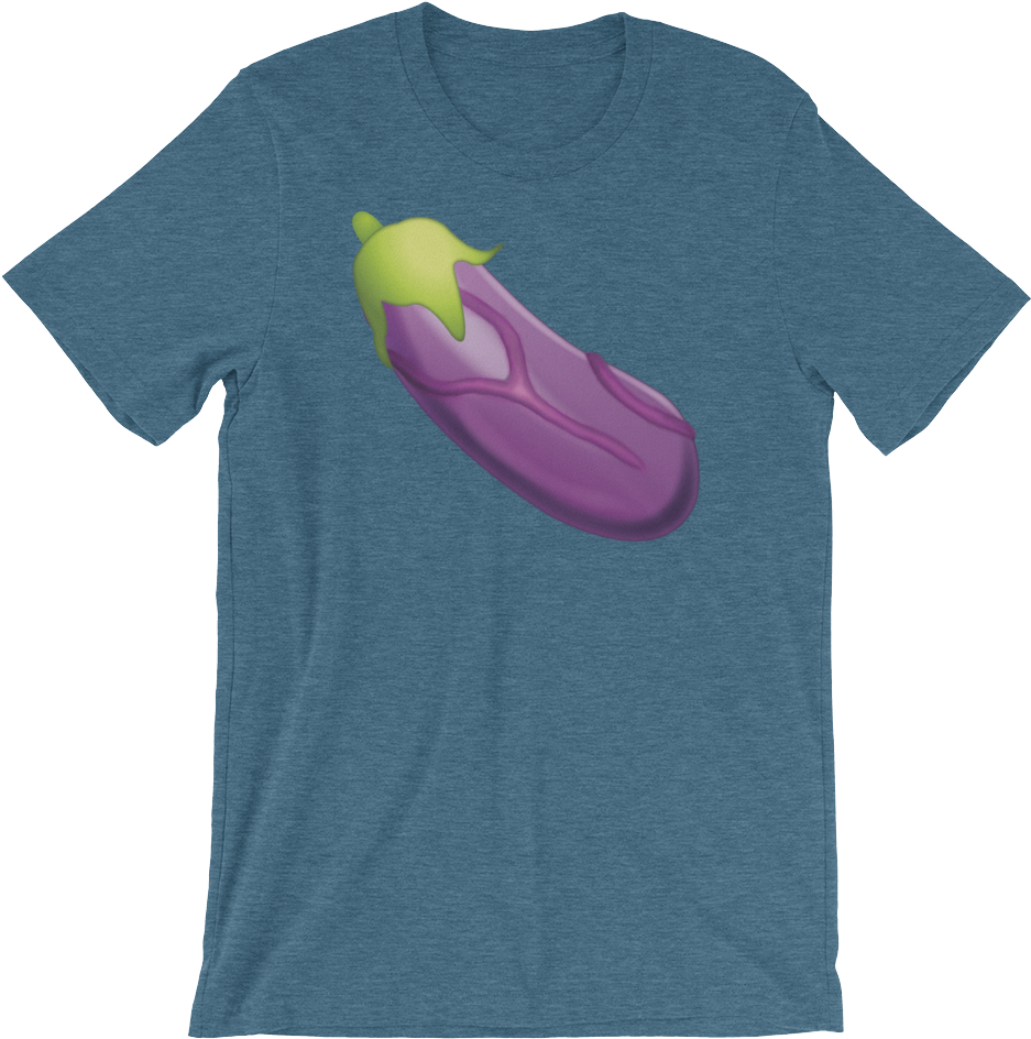 Veiny Eggplant Emoji T Shirts Swish Embassy - Writer Looks Like T-shirt (1000x1000), Png Download
