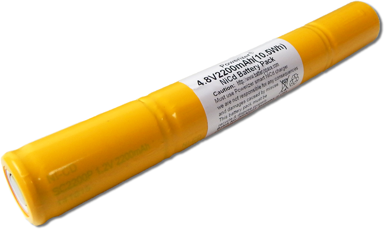 Nicd Battery Pack - Sticks Battery D 4.8 Ni Mh (788x500), Png Download