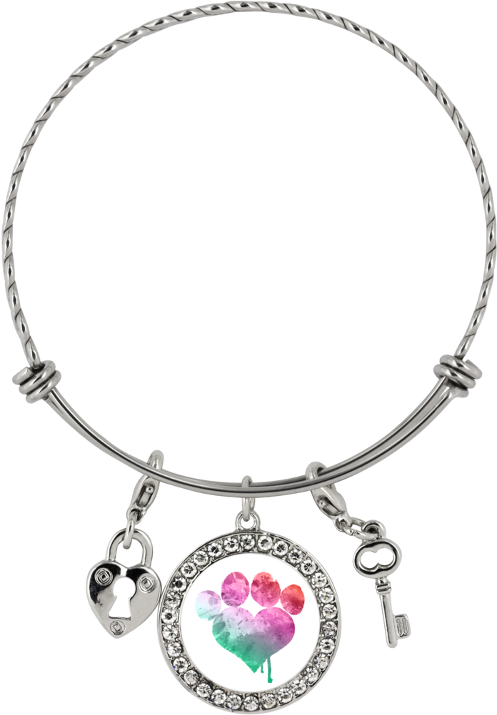 Love Dogs Watercolor Chloe Bracelet - Bracelet (1024x1024), Png Download