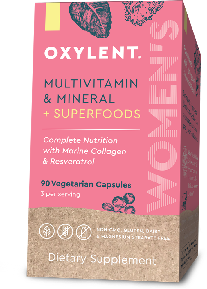 Women's Multivitamin & Mineral Superfoods 30 Day Supply - Vitamin (1000x1000), Png Download