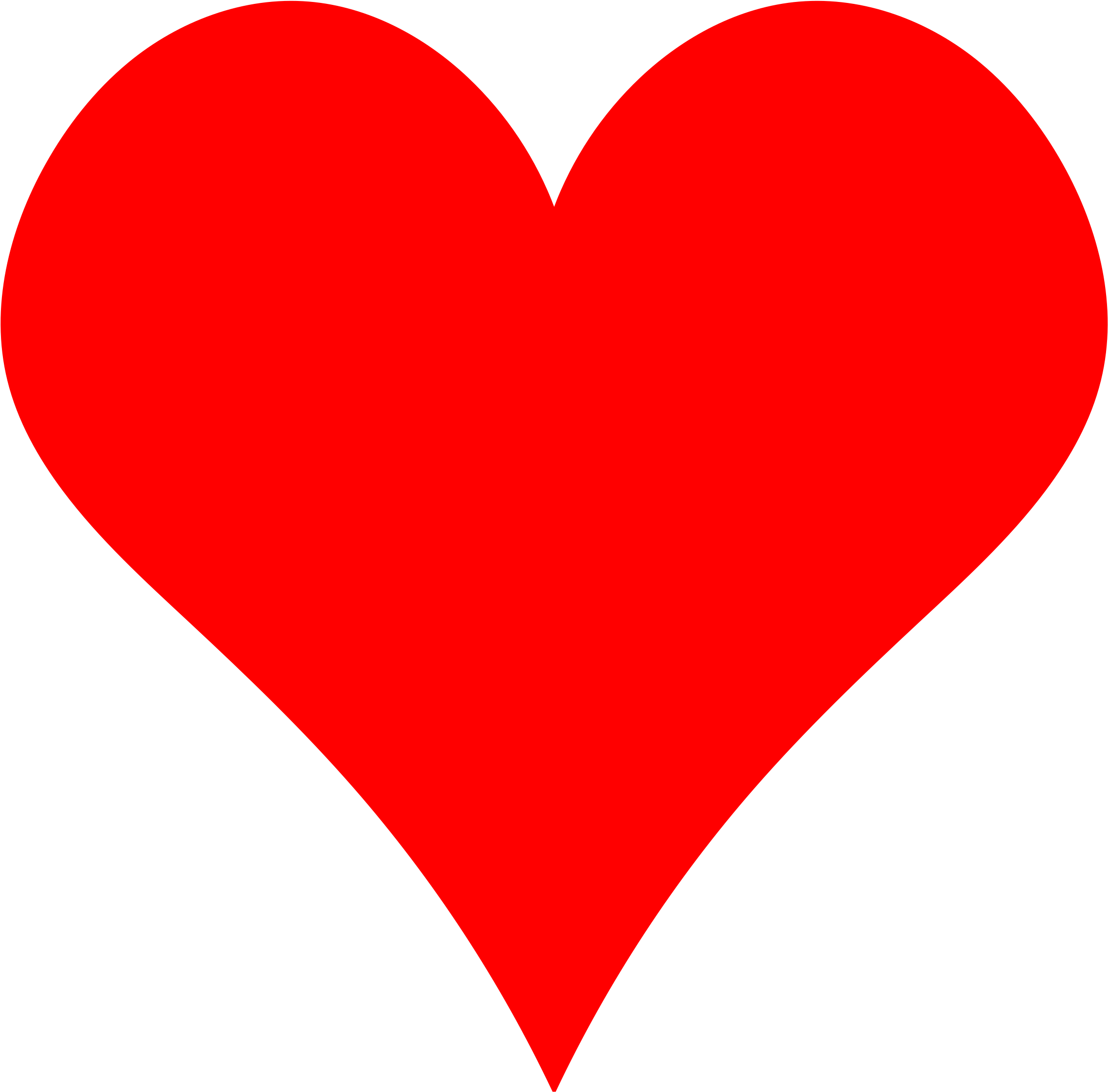 This Free Icons Png Design Of Plain Red Heart Shape (2400x2400), Png Download