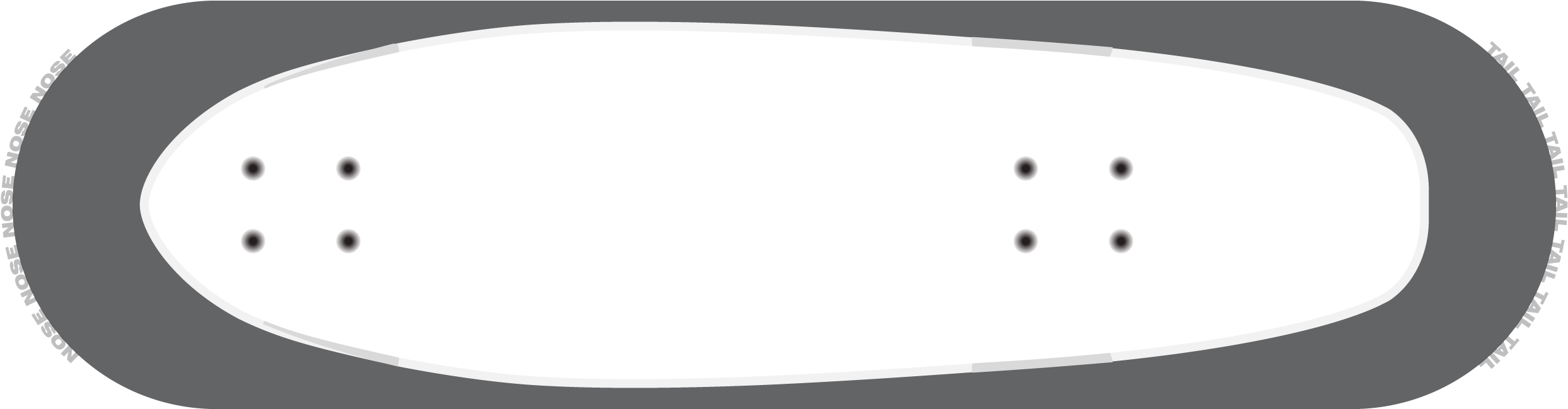 Skateboard Deck (3000x1000), Png Download