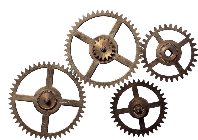 Picture - Transparent Background Gears Png (849x603), Png Download