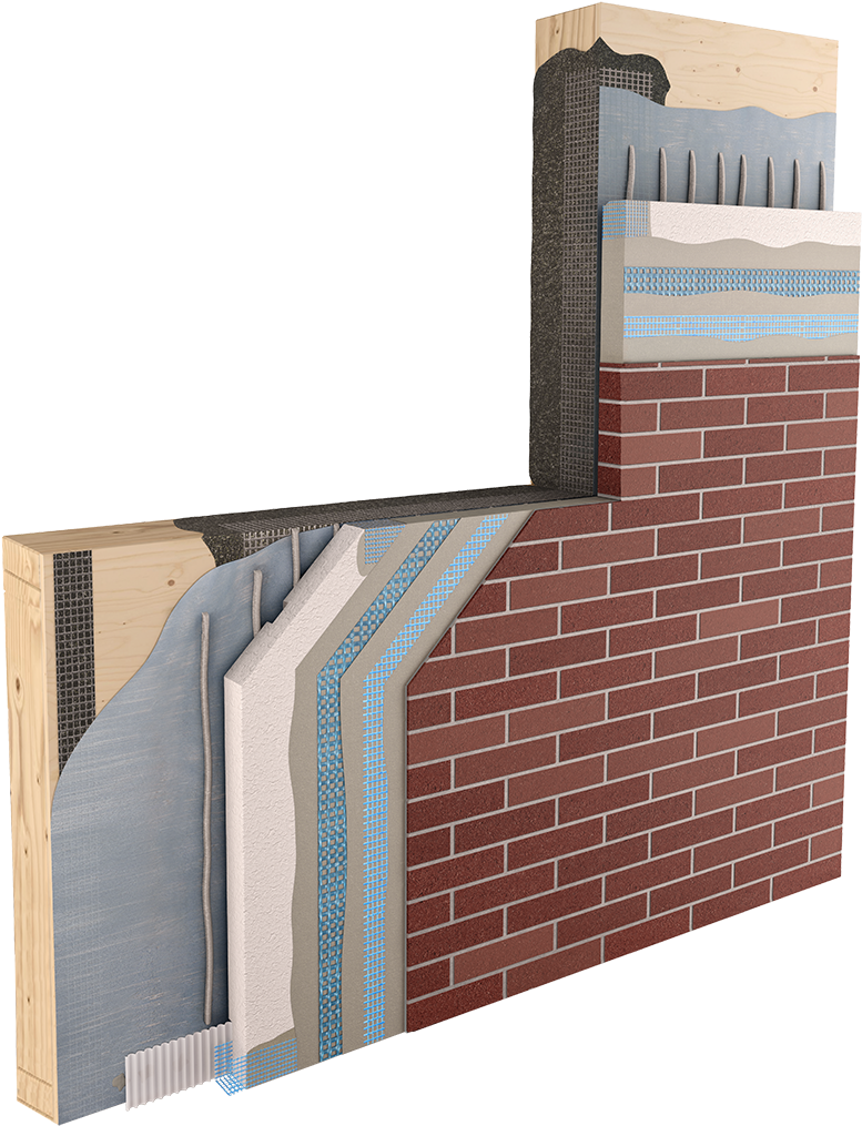 Stratum Guard® Ii - Stucco (1500x1359), Png Download