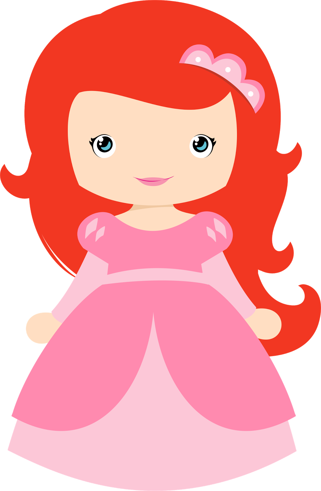 Little Mermaid Baby Clip Art - Disney Princess Clipart (1048x1600), Png Download