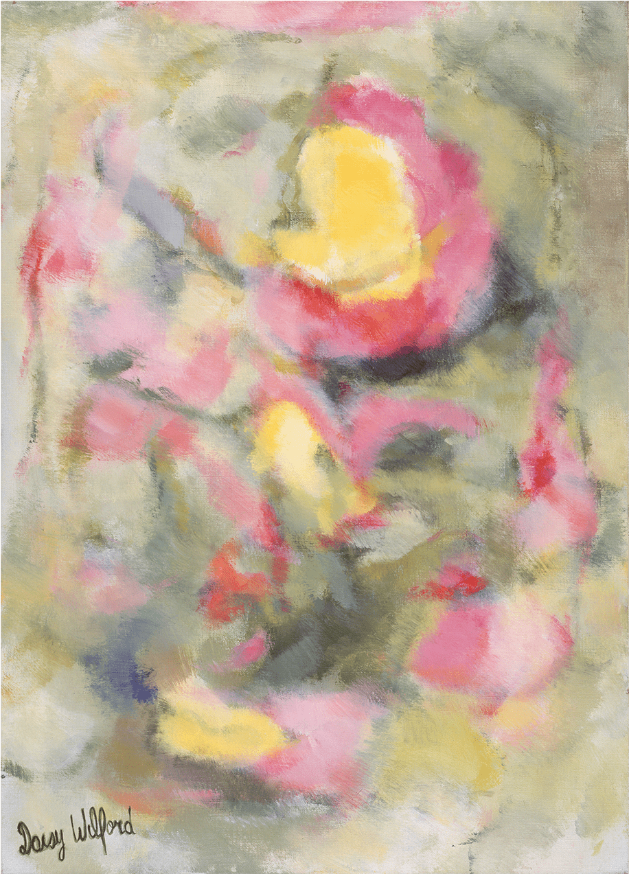 Abstraction Florale - Modern Art (1558x1420), Png Download