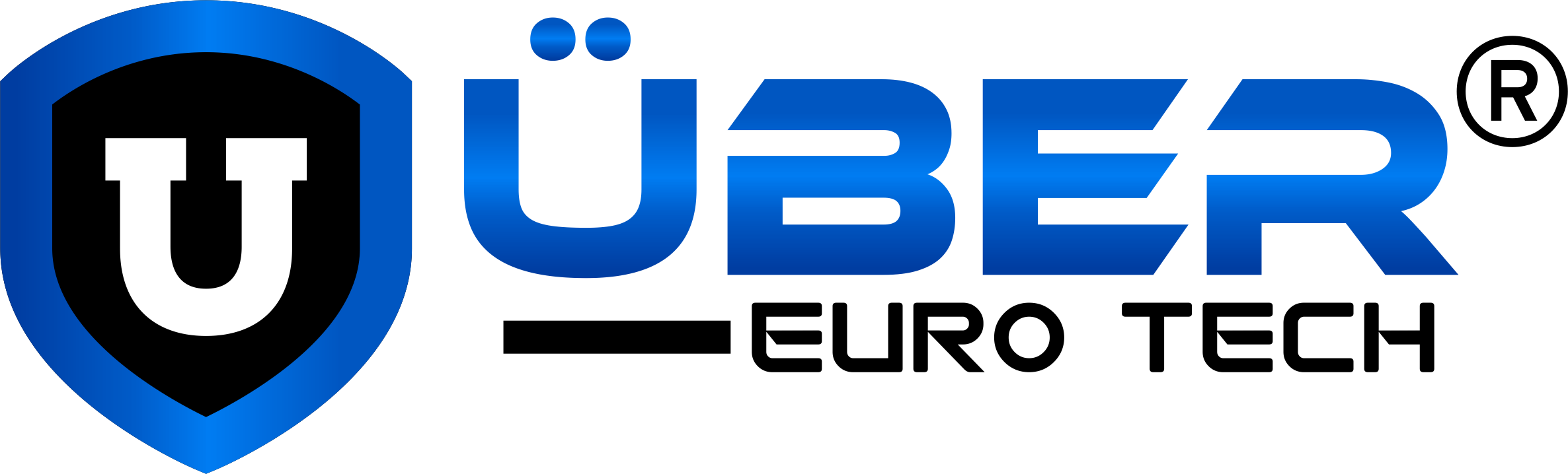 Uber Logo - Grüner Punkt (2372x718), Png Download