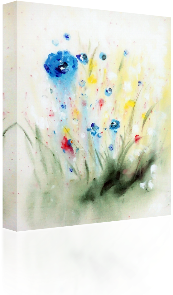 Spring Flowers - Watercolor Paint (1024x1024), Png Download
