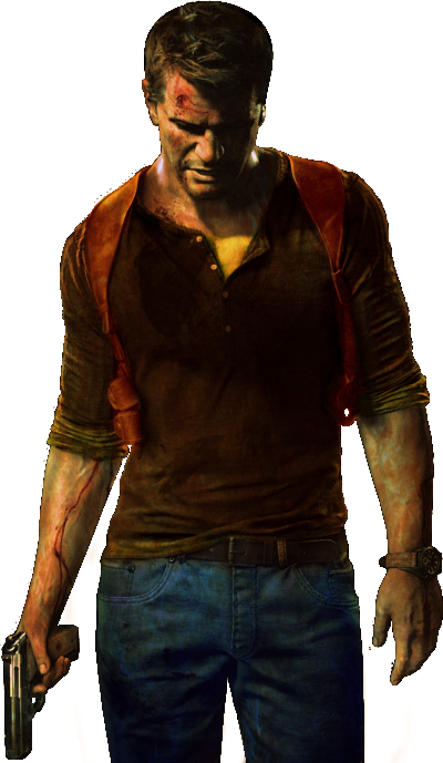 Nathan Drake Png Download Image - Uncharted 4 Nathan Drake Png (400x689), Png Download