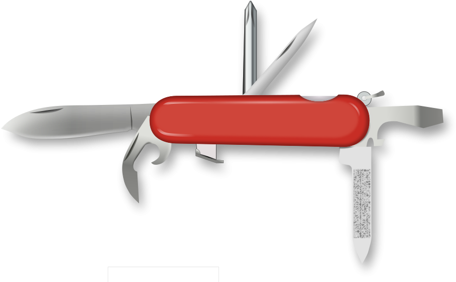 Swiss Knife (900x558), Png Download
